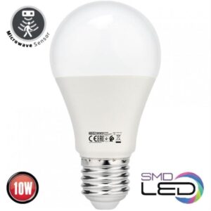 Spuldze E27, LED, Horoz, DARK, 10W, 1032lm, 4200K, Fotoreleja sensors