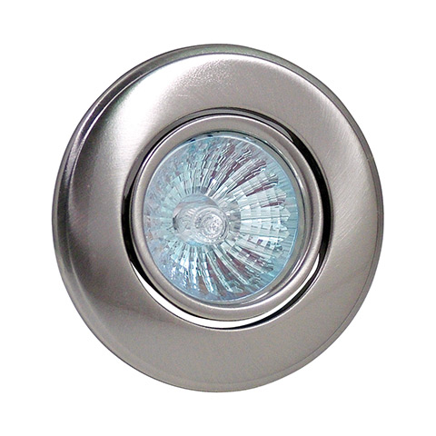 Armatūra MR16 G5.3/G6.35, Horoz, ORKIDE, IP20, SN(matēts hroms), dzelzs, 2gab., (200)