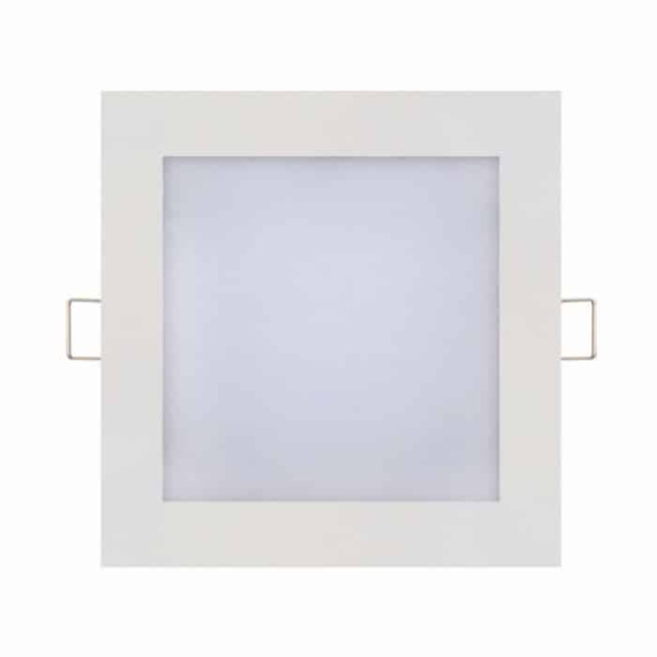 Panelis LED, Horoz, SLIM/sq, 3W, 110lm, 2700K, IP20, balts, 2gab.
