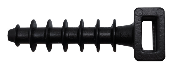Dibelis savilcei BP, melns, 8x40mm, (100)