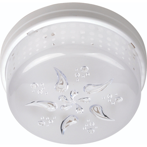 Plafons E27, Horoz, GLOP, 60W, WIND ROSE, balts, (4)