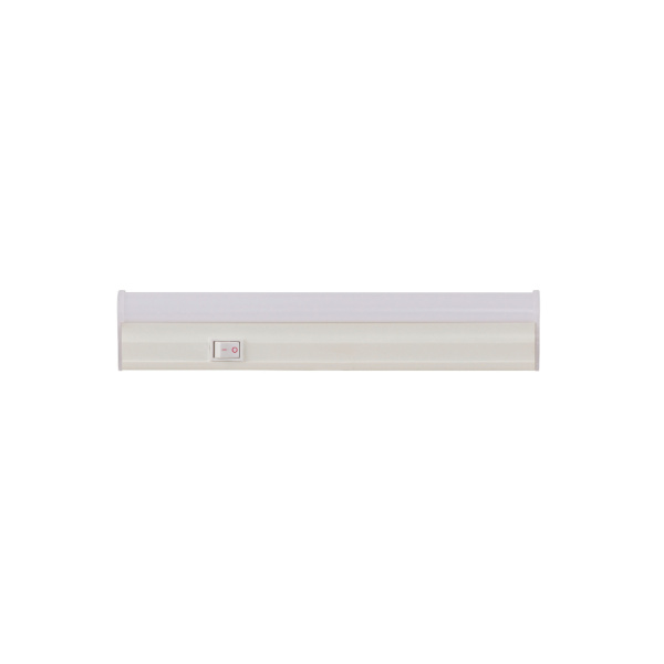 Gaismeklis lineārais T5, LED, Horoz, SIGMA, ar slēdzi, 4W, 250lm, 6400K, IP20, balta, (50)