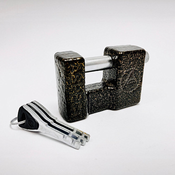 Padlock Aspect, ZN-CH-P_80, 3 keys, cast iron