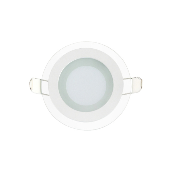 Panelis LED, Horoz, CLARA, 6W, 480lm, 4200K, z/a, stikls