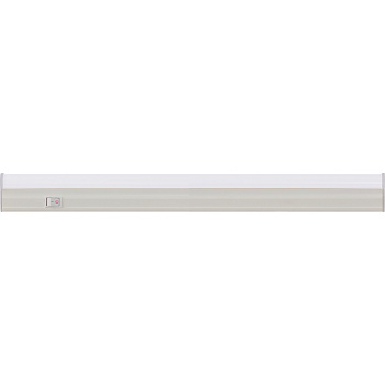 Linear luminaire T5, LED, Horoz, SIGMA, with switch, 7W, 550lm, 6400K, IP20, white, (50)