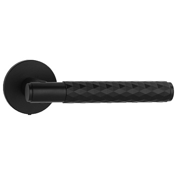 Door Handle MP, MRO-44-30, all locks, black, aluminum+zinc
