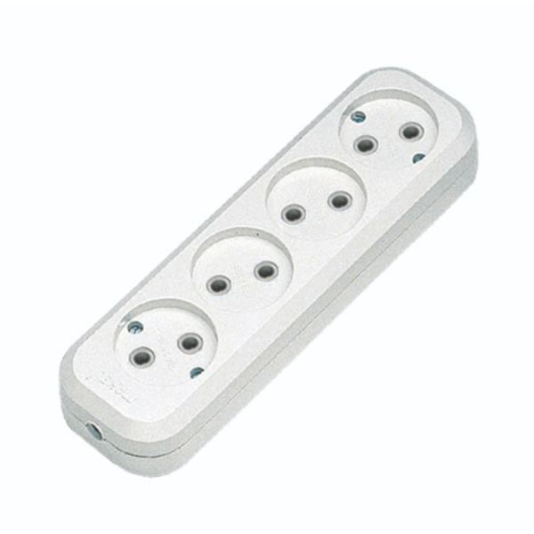 Rozešu  bloks Makel, 4-viet., b/z, balts