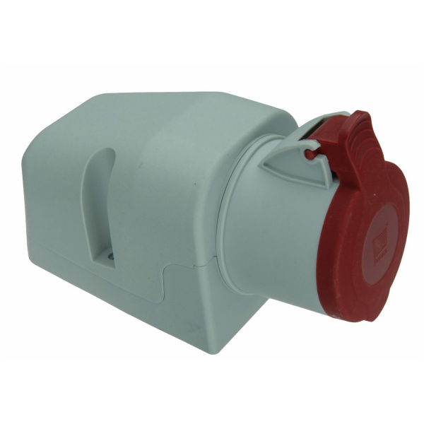 Kontaktligzda ar vaku 16A, 3P+N+E, IP44, v/a