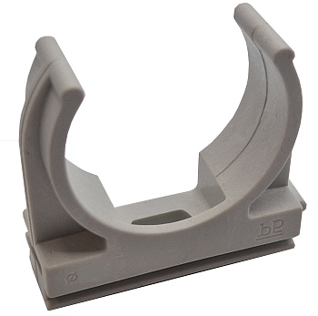 Pipe holders BP, gray, 20mm, (50)