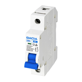 Automaatkaitseluliti GACIA, 6kA, 1B, 20A, (12)
