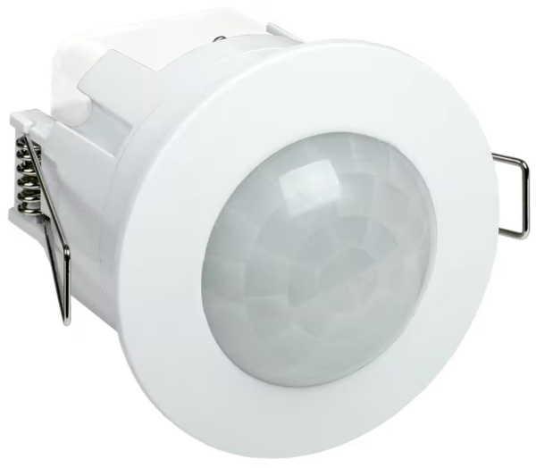 Sensors IEK, DD201, 300VA, 1200W, IP20, balts, 6m MAX