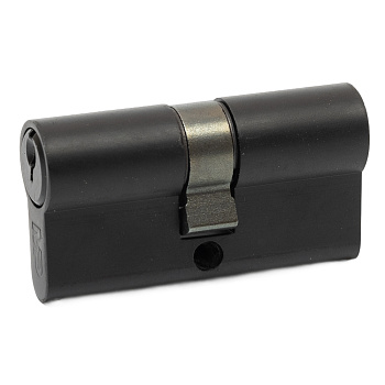 Cylinder for doors MP, MCI-30-30-Z, black, 60mm, 5 keys, zinc, English