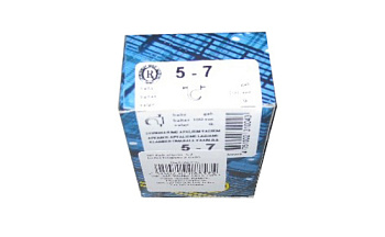Kaabliklamber BP, must, 5-7mm, 2.0x20mm, (100)