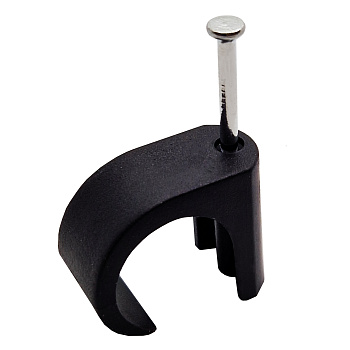 Kaabliklamber BP, must, 18-22mm, 2.5x40mm, (50)