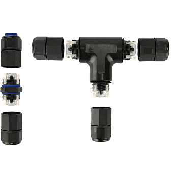 Коннектор - T Horoz, 0.5-2.5mm2, IP68, (50)