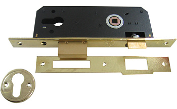 Lock SIBA, 10152/R-35, for a cylinder, European, BP(brass), 85mm