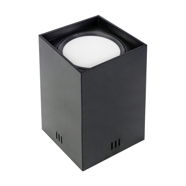 Panelis LED, Horoz, SANDRA-SQ/XL, 10W, 700lm, 4200K, IP20, melns, (20)