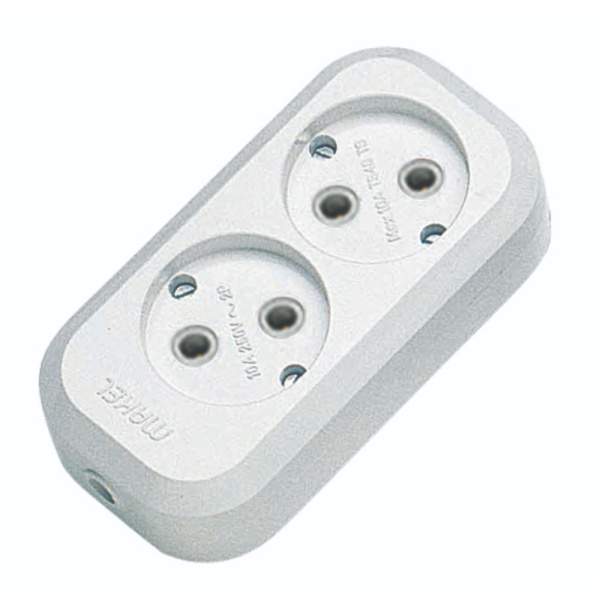 Rozešu  bloks Makel, 2-viet., b/z, balts