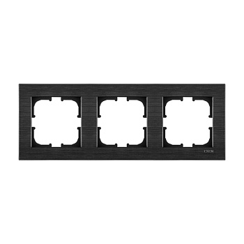 Rāmis EXEN, COMFORT, 3-viet., SPACE BLACK