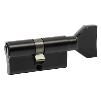 Uksesilindrid MP, MCI-30-30-Z-WC, uksesulguriga, must, 60mm, 5 võtm., tsink, Inglise