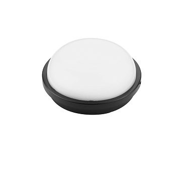 Plafond LED, Horoz, ARTOS, 15W, 1500lm, 4200K, IP65, must, (30)