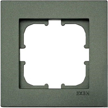 Frame EXEN, KARELL, 1-socket, ANTHRACITE