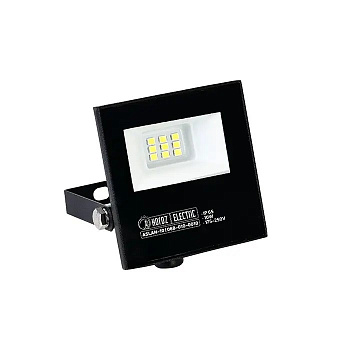 Прожектор LED, Horoz, ASLAN, 10W, 1100lm, 4200K, IP65, черный, алюминий, (16)