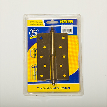 Uksehinge, CAVELL, 1BB CHP, AB(vana kuld), 5, rauda, vasak