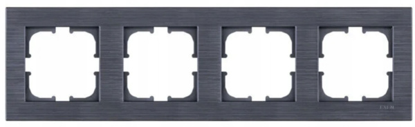 Rāmis EXEN, COMFORT, 4-viet., MAGNETIC GRAY