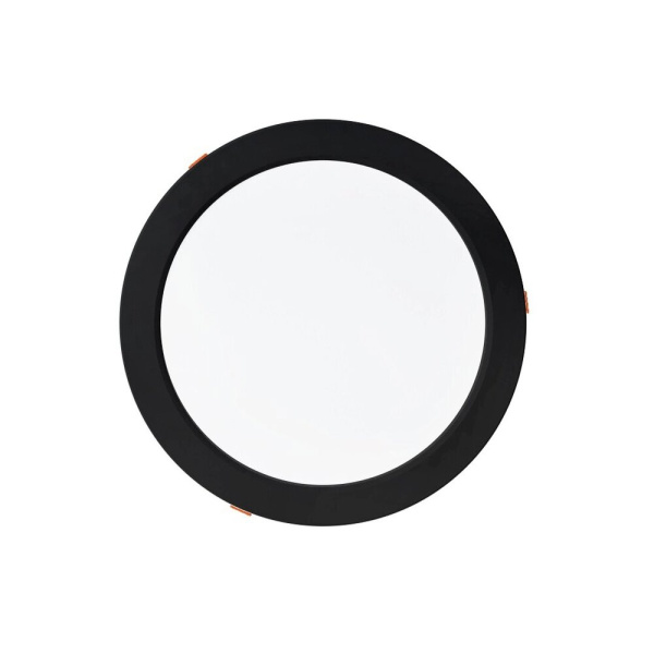 Panelis LED, Horoz, ALEXIS, 9W, 780lm, 3CCT, IP20, melns