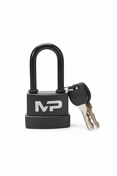 Padlock MP, MAP-M-60G, 3 keys, aluminum