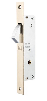 Замок дверной Kale, 201F, комнатный, CP(блестящий хром), 5 кл., (30)