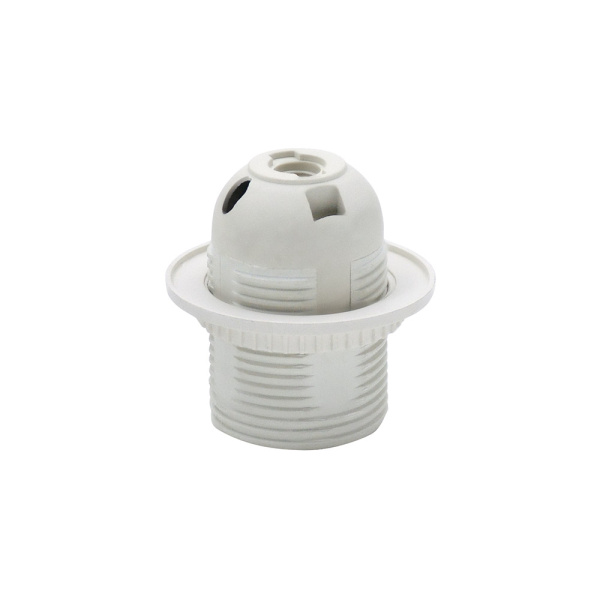 Patrona spuldzēm E27, Horoz, 2A, IP20, balts, plastmasa, (300)