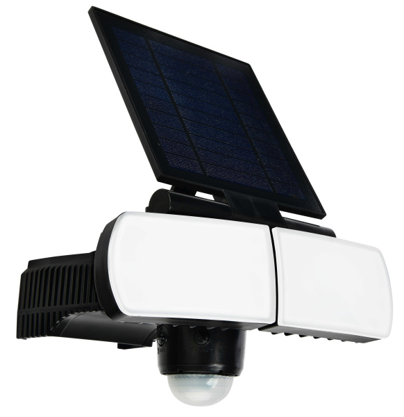 Prožektors LED, Horoz, ARMOR, 8W, 600lm, 6400K, IP65, melns, ar PIR sensoru, (12)
