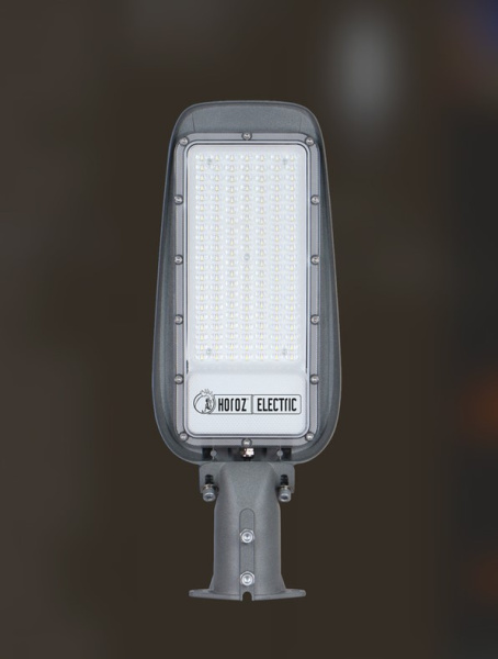 Ielu apgaismojums LED, Horoz, FLORIDA, 100W, 10000lm, 6400K, IP65, melns