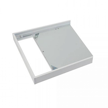 Skydelio komplektas Horoz, FRAME, baltas, 60x60mm, aliuminis, (25)