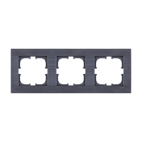 Rāmis EXEN, COMFORT, 3-viet., MAGNETIC GRAY