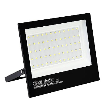 Прожектор LED, Horoz, ASLAN, 50W, 5750lm, 4200K, IP65, черный, алюминий, (16)