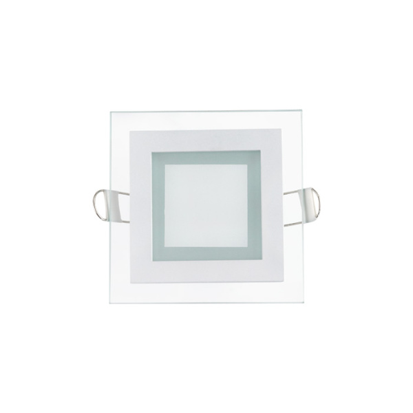 Panelis LED, Horoz, MARIA, 6W, 480lm, 4200K, z/a, stikls