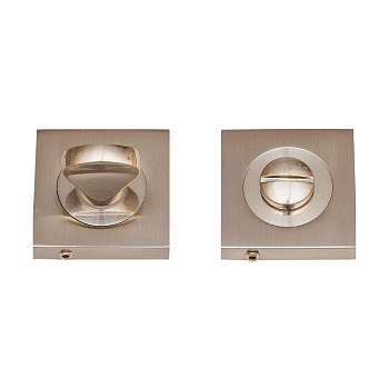 Escutcheon for doors MP, MUZ-15-WC, with knob, all locks, SN(matt chrome), zinc
