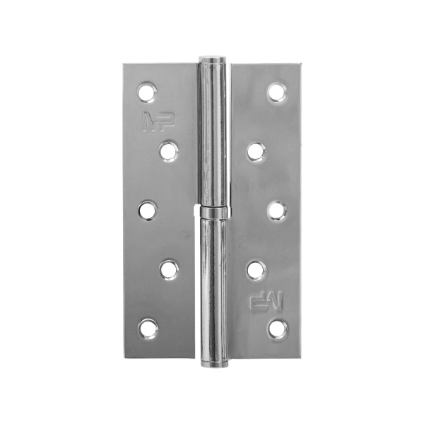 Eņģe durvju, MP, MEN-125-L-FH, CP(spīdīgs hroms), 5, dzelzs, kreisā